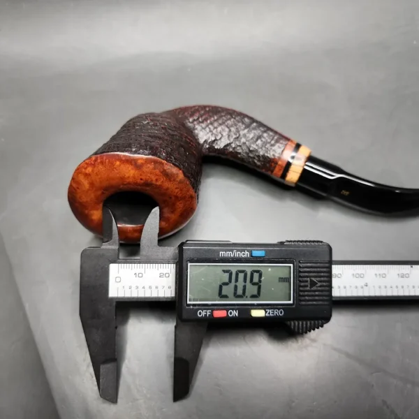 Karl Erik Ekstravagant Sandblasted Cobra Estate Briar Pipe, Danish Estates - Image 12