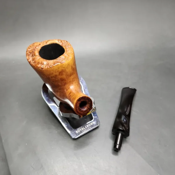 Savinelli Autograph 4 Smooth Freehand Estate Briar Pipe, Italian Estates - Image 12