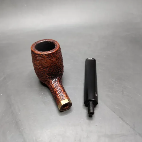 Stanwell Sixtus 208 Sandblasted Billiard Estate Briar Pipe, Danish Estates - Image 12