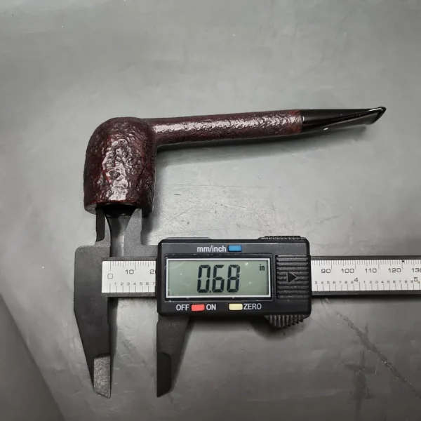 1968 Dunhill Shell 33 Group 2 Sandblasted Liverpool Estate Briar Pipe, English Estates - Image 12