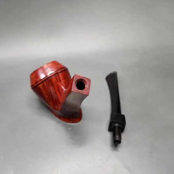 GBD Unique Smooth Freehand Sitter Estate Briar Pipe, English Estates - Image 12