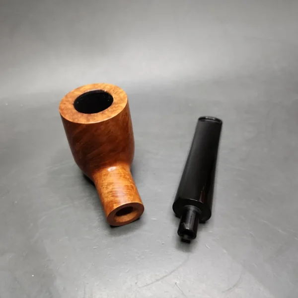 2000 Julius Vesz Hand Cut Gr. 8 Smooth Billiard Estate Briar Pipe, Canadian Estates - Image 13