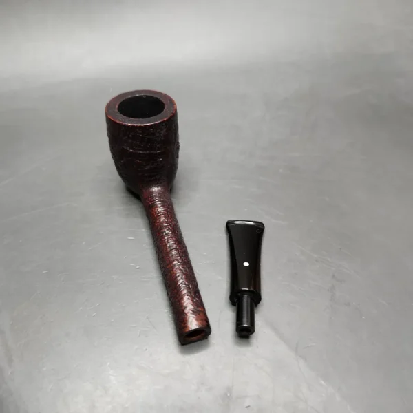 1968 Dunhill Shell 33 Group 2 Sandblasted Liverpool Estate Briar Pipe, English Estates - Image 13