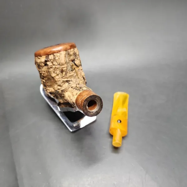 1998 Tom Spanu Sughero Cork Wrapped Billiard Estate Briar Pipe, Italian Estates - Image 13