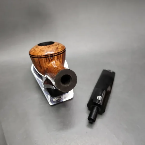 James Upshall P Large Smooth Rhodesian Estate Briar Pipe, Unsmoked - Image 14