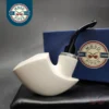 MBSD Meerschaum Silver Reverse Calabash Pickaxe Block Meerschaum Pipe