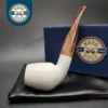 MBSD Meerschaum Deluxe Rhodesian Cutty Block Meerschaum Pipe, Briar-Mortise