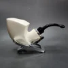 MBSD Meerschaum Silver Reverse Calabash Pickaxe Block Meerschaum Pipe - Image 3
