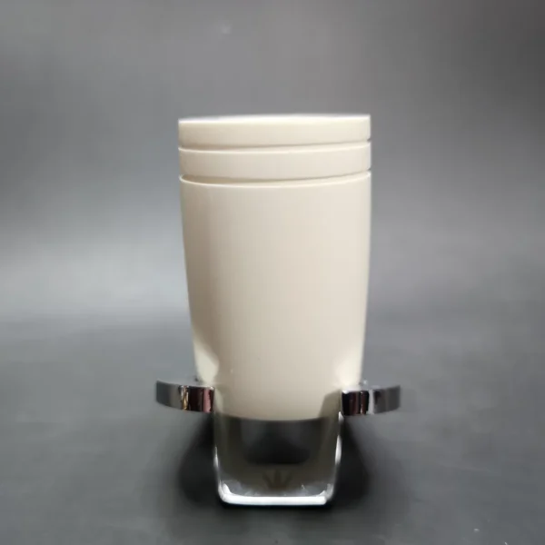 MBSD Meerschaum Silver Reverse Calabash Cherrywood Block Meerschaum Pipe - Image 4