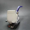 MBSD Meerschaum Silver Army Mount Bent Brandy Block Meerschaum Pipe - Image 4