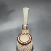 MBSD Meerschaum Deluxe Silver Fumed Oom Paul Block Meerschaum Pipe - Image 6