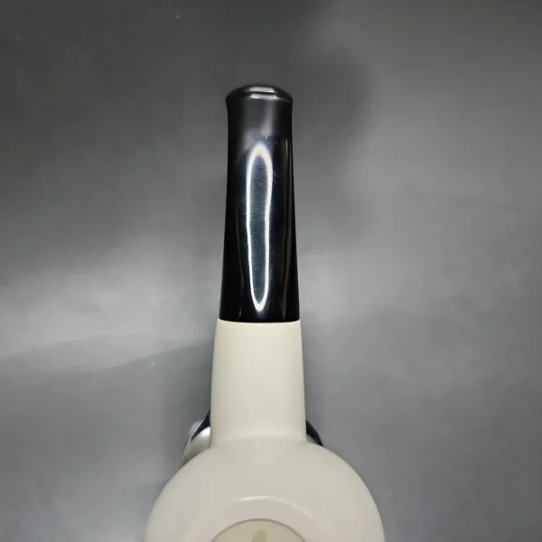 Smooth Author Estate Block Meerschaum Pipe, Fitted Case, Unsmoked - Image 7