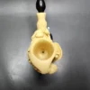 Extra Large Figural Block Meerschaum Pipe, Unsmoked - Image 7