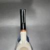 MBSD Meerschaum Deluxe Stack Billiard Block Meerschaum Pipe, Briar-Mortise - Image 7