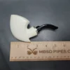 MBSD Meerschaum Silver Reverse Calabash Pickaxe Block Meerschaum Pipe - Image 8