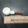 MBSD Meerschaum Silver Reverse Calabash Bullcap Block Meerschaum Pipe - Image 8