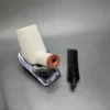 MBSD Meerschaum Deluxe Stack Billiard Block Meerschaum Pipe, Briar-Mortise - Image 8