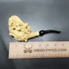 Extra Large Figural Block Meerschaum Pipe, Unsmoked - Image 9