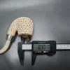 MBSD Meerschaum Deluxe Silver Fumed Oom Paul Block Meerschaum Pipe - Image 9