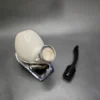 MBSD Meerschaum Silver Reverse Calabash Egg Block Meerschaum Pipe - Image 9
