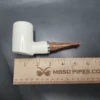 MBSD Meerschaum Silver Reverse Calabash Poker Block Meerschaum Pipe - Image 9