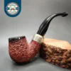 Barling Bent Billiard Block Meerschaum Pipe, Unsmoked