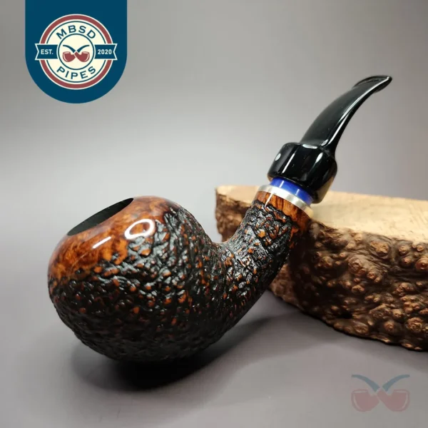 Vauen McRooty 413 Bent Apple Estate Briar Pipe, Unsmoked, 9mm