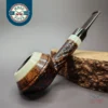 Sebastian Heck Squat Rhodesian w/ Elforyn Handmade Briar Pipe, New