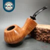 Sebastian Heck Wide Shank Brandy Handmade Briar Pipe, New