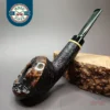 Nathan Armentout Sandblasted Bullcap w/ Boxwood Handmade Briar Pipe, New