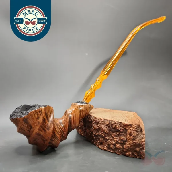 2020 Boswell's Smooth Freehand Churchwarden Estate Briar Pipe, American Estates
