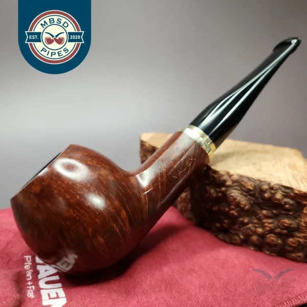 Vauen 3212 Smooth Apple w/ Hex Shank Estate Briar Pipe, Unsmoked, 9mm