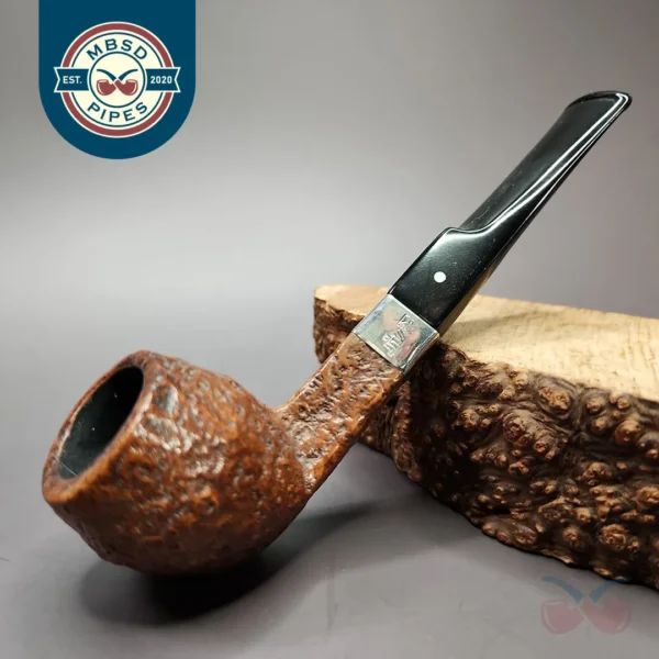 Dunhill 1969 Tanshell 48 Sandblasted Bulldog Estate Briar Pipe, English Estates