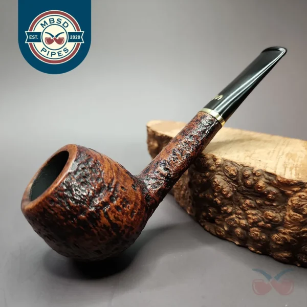 Stanwell DM 1988 10.AR Sandblasted Apple Estate Briar Pipe, Danish Estates