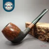 WO Larsen Partially Rusticated Egg Estate Briar Pipe, Danish Estates