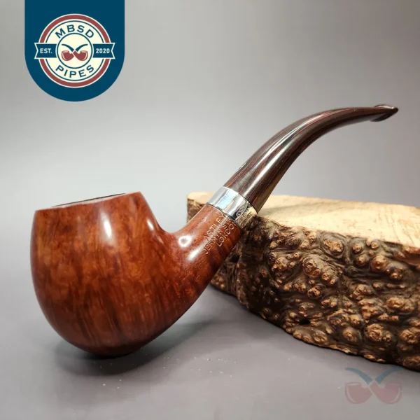 Astleys by Les Wood Smooth Apple Estate Briar Pipe, Unsmoked