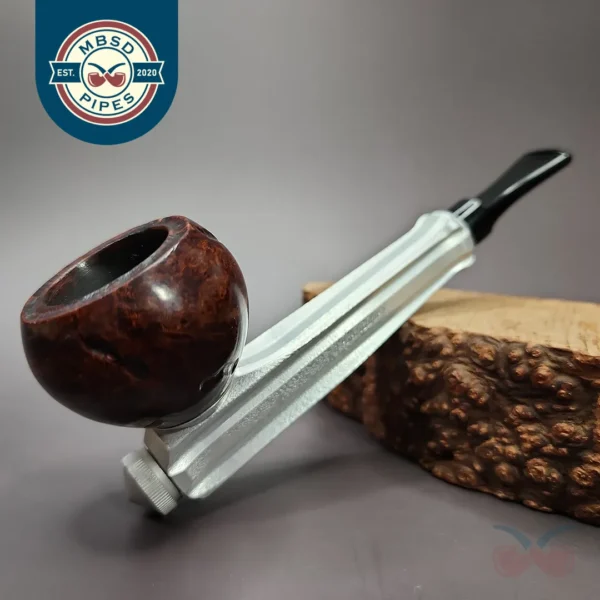 Kirsten Companion K Partially Rusticated Estate Briar Pipe, American Estates
