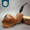 Pipa Croci Artistica True XL Smooth Freehand Estate Briar Pipe, Italian Estates