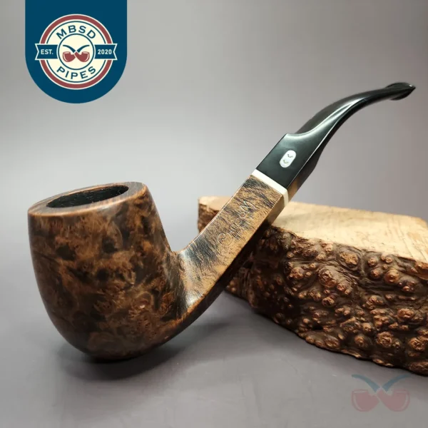 Chacom Etoile 101 Smooth Bent Billiard Estate Briar Pipe, French Estates