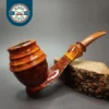 Mutcat Red Calabash Handmade Pipe, New