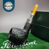 Peterson Amber Spigot 87 Sandblasted Apple Estate Briar Pipe, Unsmoked