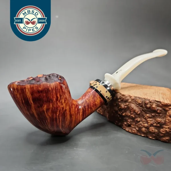 Nording Extra Grade 1 Smooth Freehand Estate Briar Pipe, Danish Estates