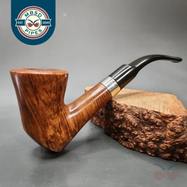 GBD Pinner Giant Smooth Bent Dublin Estate Briar Pipe, English Estates