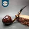 HS Studio Signature Bamboo Acorn Estate Briar Pipe, Unsmoked