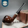 Jacobean Original by Les Wood Smooth Apple Estate Briar Pipe, Unsmoked