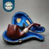 Pre-Kaywoodie KBB Blue Line Bakelite Bent Billiard Estate Briar Pipe, Unsmoked