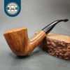 James Upshall P Grade Smooth Bent Dublin Estate Briar Pipe, English Estates