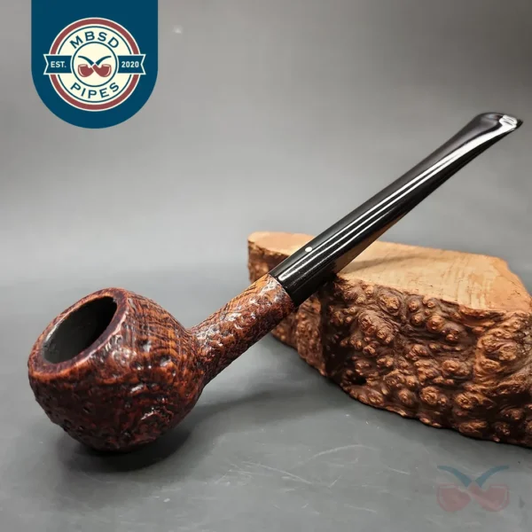 Dunhill 1966 Shell Briar 315 Sandblasted Prince Estate Briar Pipe, English Estates