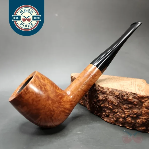Shelton Select Smooth Billiard Estate Briar Pipe, French Estates