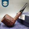 Savinelli Hercules 111 EX Rusticated Straight Billiard Briar Pipe, New